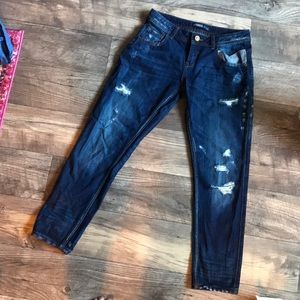 Zara dark wash jeans